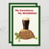 Irish Stout Bridal Shower Invitation 招待状 (正面/裏面)