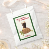 Irish Stout Bridal Shower/Wedding Favor Bags フェイバーバッグ (クリップ留めされた状態)