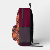 'Irish Tartan' Pattern Backpack  プリントバックパック (右)
