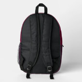 'Irish Tartan' Pattern Backpack  プリントバックパック (裏面)