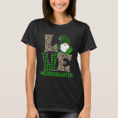 Irish Teacher St Patricks Day Love Kindergarten Te Tシャツ (正面)
