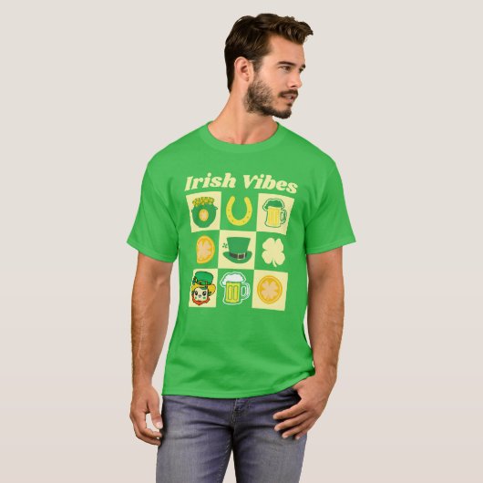 Irish Vibes Party Tee Tシャツ (正面フル)
