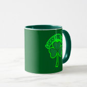 Irish Vibes St Patrick’s Day Shirt – caneca マグカップ (正面右)