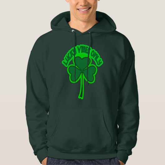 Irish Vibes St Patrick’s Day Shirt – Moletom パーカ (正面)
