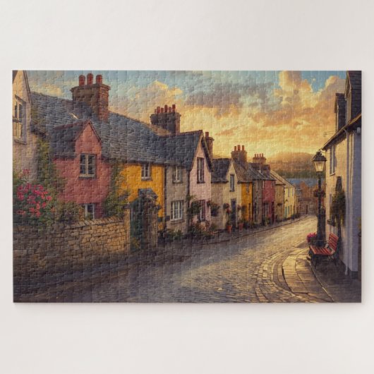 Irish Village Jigsaw Puzzle ジグソーパズル (横)