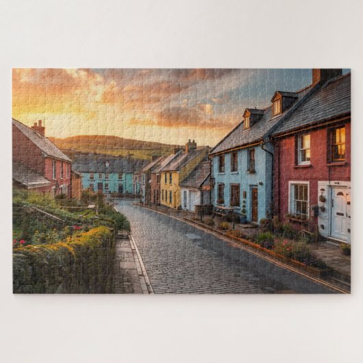 Irish Village Jigsaw Puzzle ジグソーパズル (横)