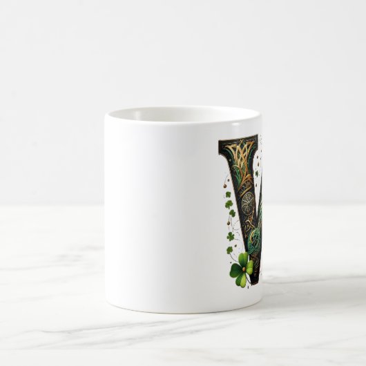Irish W Monogram Coffee Mug コーヒーマグカップ (中央)