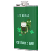Irish Whiskey Is Here Vinyl Wrapped Flask フラスク (左)