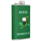 Irish Whiskey Is Here Vinyl Wrapped Flask フラスク (右)