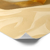 Irish Whiskey Tumbler Shamrock Ice "Sláinte!" ポスター (角)