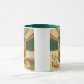 Irish Whiskey Tumbler Shamrock Ice "Sláinte!" マグカップ (中央)