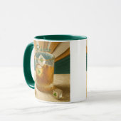 Irish Whiskey Tumbler Shamrock Ice "Sláinte!" マグカップ (正面左)