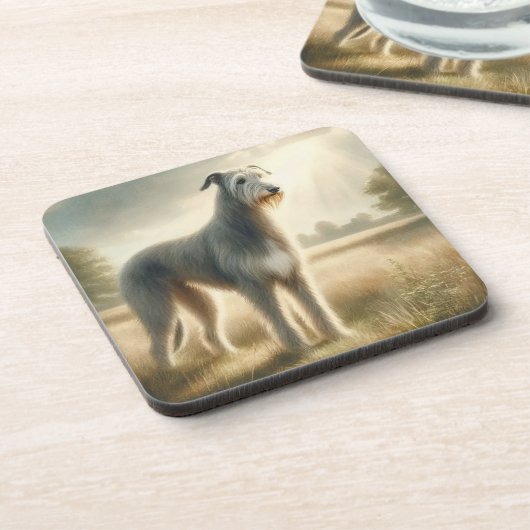Irish Wolfhound コースター (左側)