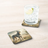 Irish Wolfhound コースター (右側)