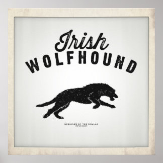Irish Wolfhound ポスター