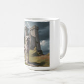 Irish Wolfhound Elegant Breed Coffee Mug コーヒーマグカップ (正面右)