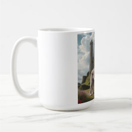 Irish Wolfhound Elegant Breed Coffee Mug コーヒーマグカップ