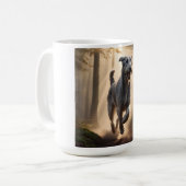 Irish Wolfhound Elegant Breed Coffee Mug コーヒーマグカップ (正面左)