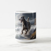 Irish Wolfhound Elegant Breed Coffee Mug コーヒーマグカップ (中央)