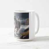 Irish Wolfhound Elegant Breed Coffee Mug コーヒーマグカップ (正面右)