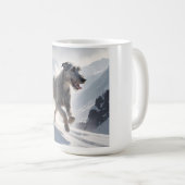Irish Wolfhound Elegant Breed Coffee Mug コーヒーマグカップ (正面右)