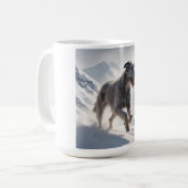 Irish Wolfhound Elegant Breed Coffee Mug コーヒーマグカップ (正面左)