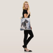 Irish Wolfhound Elegant Shoulder Tote Bag トートバッグ (モデル)
