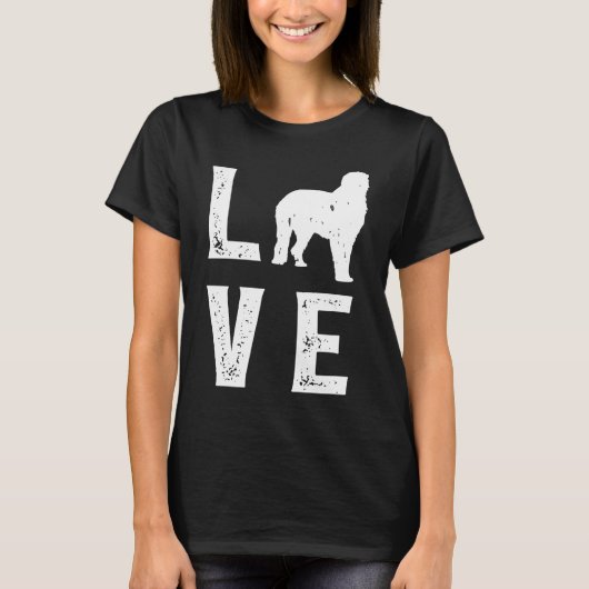 Irish Wolfhound Love Tシャツ (正面)