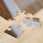 Irish Wolfhounds Sharing a Milkshake ジグソーパズル (側面)