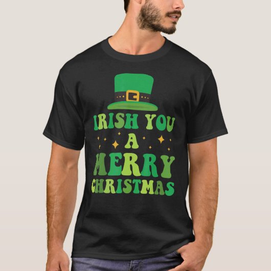 Irish You A Merry Christmas Holiday Tシャツ (正面)