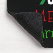 Irish You A Merry Christmas Ireland Flag Xmas Hat  マウスパッド (コーナー)