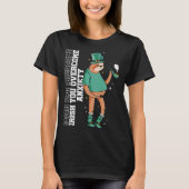 Irish You Overcome Anxiety Stress Awareness Sloth  Tシャツ (正面)