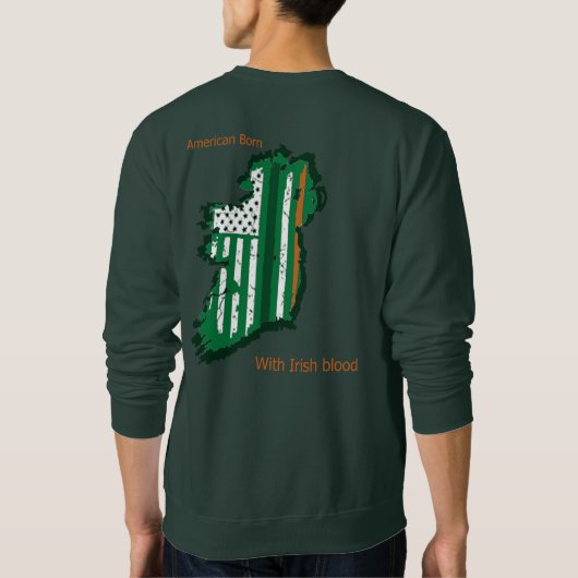 Irishblood スウェットシャツ (裏面)