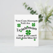 Irishman – あなたはいつも… ポストカード (スタンド正面)