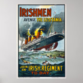 Irishmen Avenge the Lusitania Extra Large ポスター (正面)
