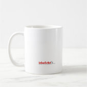 irkafirkaの茶忍者のマグ コーヒーマグカップ (左)