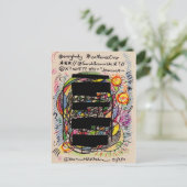 irkafirka @twitterははがきをクラッシュした ポストカード (スタンド正面)