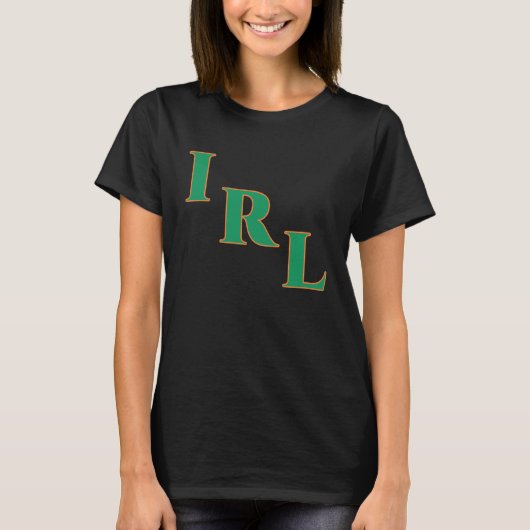 IRLアイルランド国旗 Tシャツ (正面)