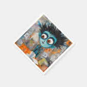 Irodovix Inkwell月曜日の朝ワミィ スタンダードカクテルナプキン (角)