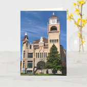 Iron郡の裁判所のブランクの挨拶状 カード (黄色い花)