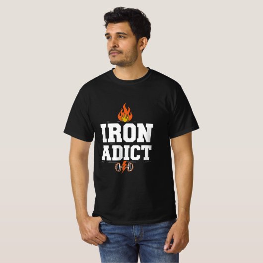 IRON ADICT Tシャツ (正面フル)