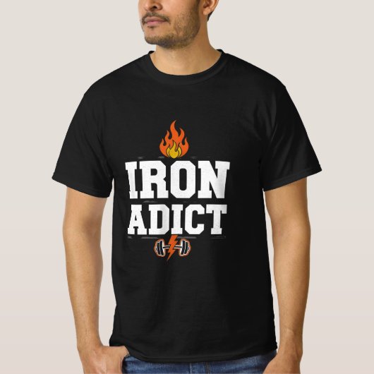 IRON ADICT Tシャツ (正面)