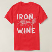 Iron and Wine Tシャツ (デザイン正面)