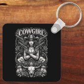 Iron Cowgirl キーホルダー (裏面)