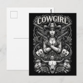 Iron Cowgirl ポストカード (正面/裏面)