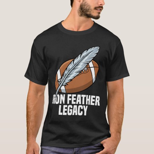 IRON FEATHER LEGACY - PHILADELPHIA FOOTBALL Tシャツ (正面)