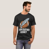 IRON FEATHER LEGACY - PHILADELPHIA FOOTBALL Tシャツ (正面フル)