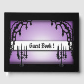 Iron Gates Purple Gothic Guest Book ゲストブック (正面)