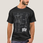 Iron Giant Schematic family Tシャツ (正面)