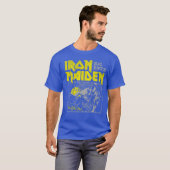 Iron Maiden Fear of The Dark Yellow Text Tシャツ (正面フル)
